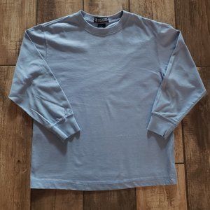 LANDS' END light blue L/S top sz S boys